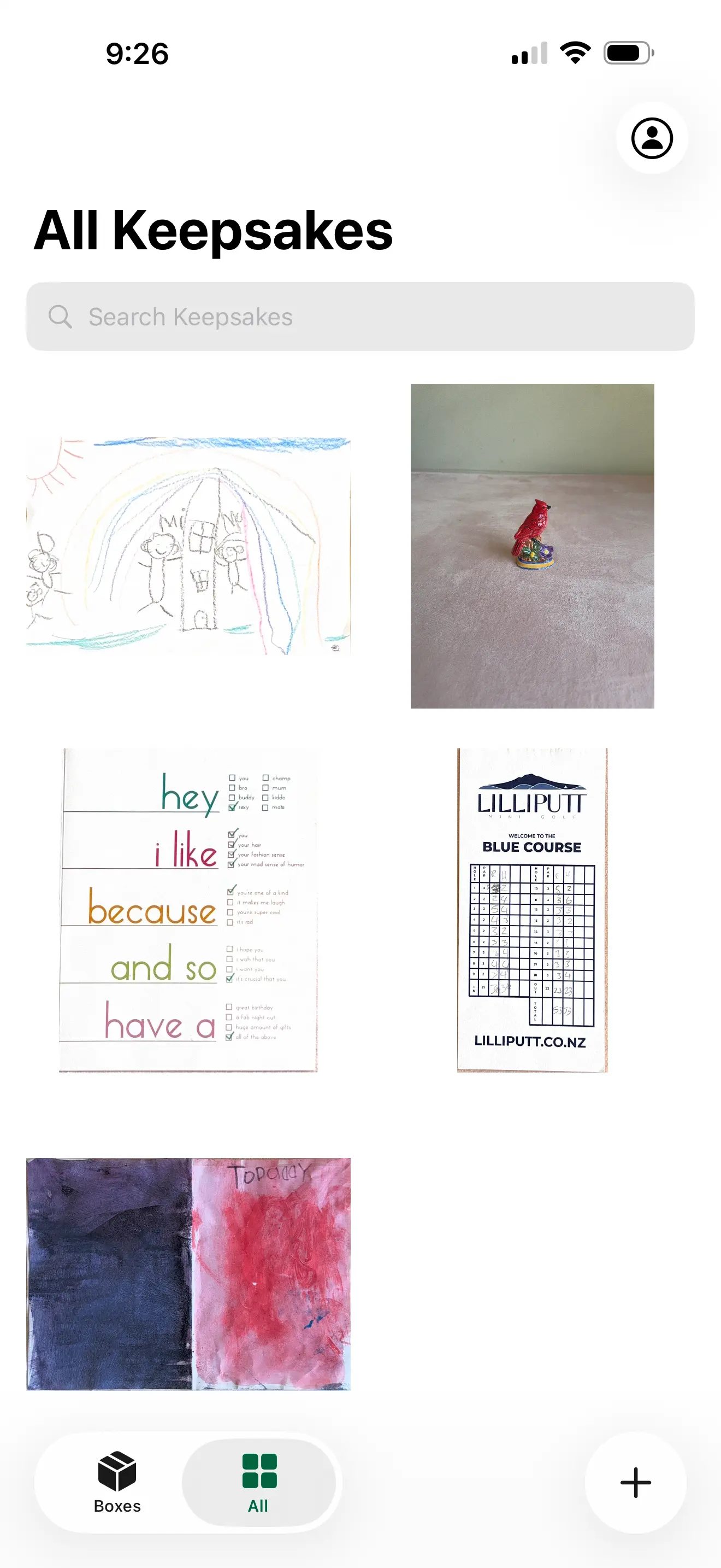 All Keepsakes